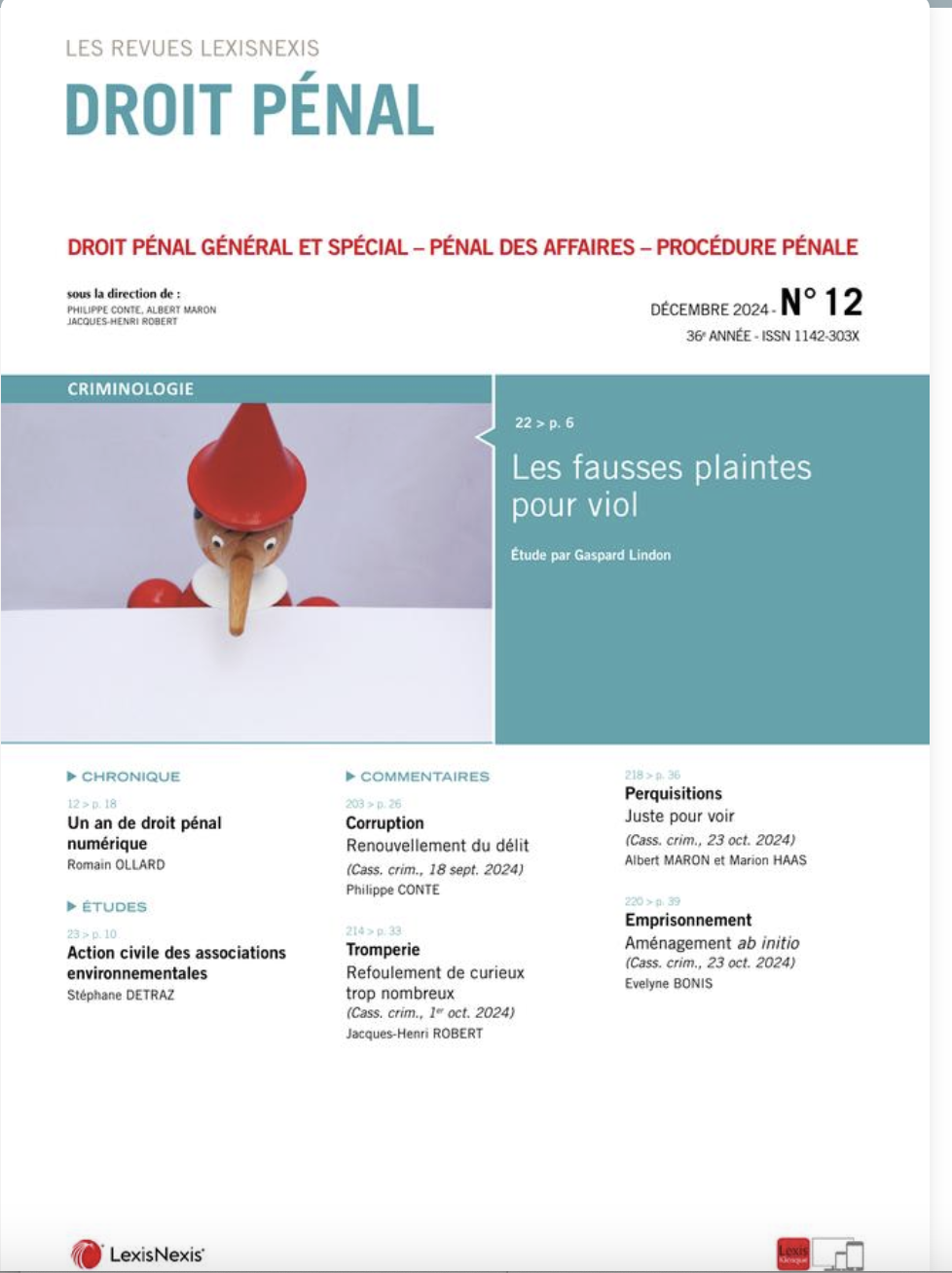 Droit pénal (LexisNexis)